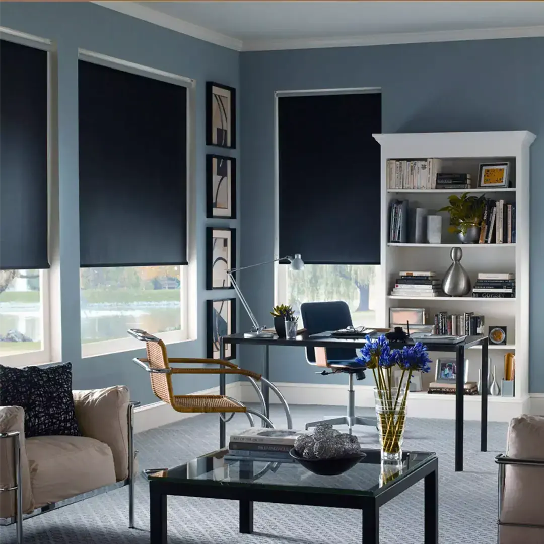 blackout roller blinds dubai bedroom