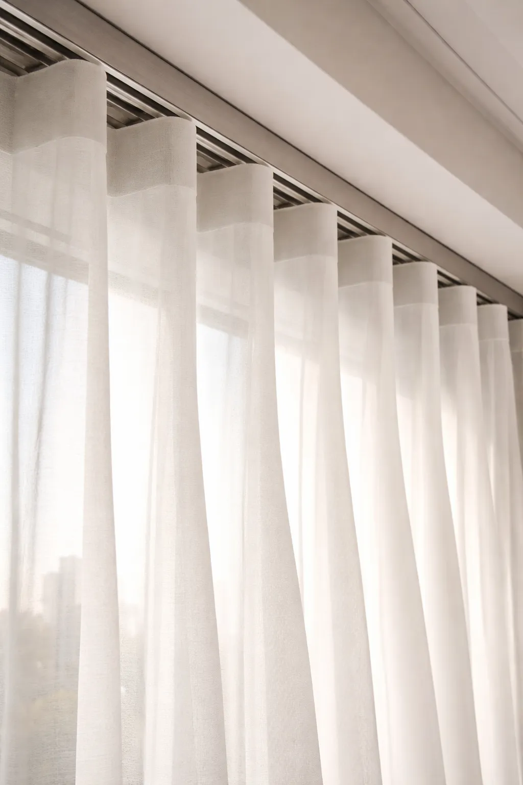 White Sheer Curtains