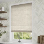 Bijou Linen Oatmeal Roman Blind