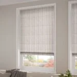 Ella Stripe Cappuccino Roman Blind