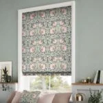 William Morris Pimpernel Blush Roman Blind