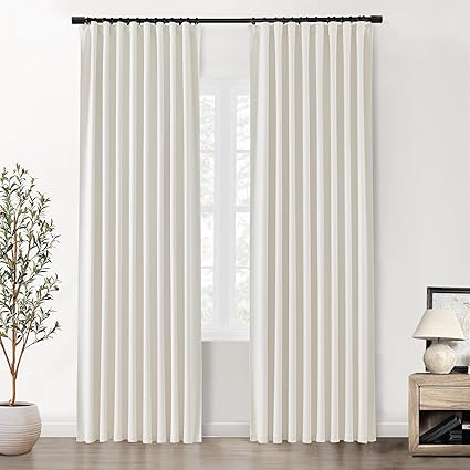 Soft White Curtains