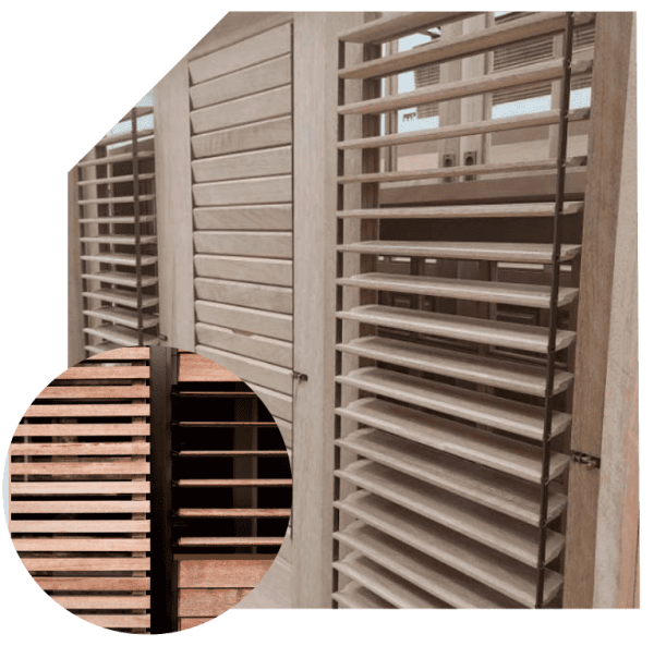 Wooden Shutters Installation in Dubai