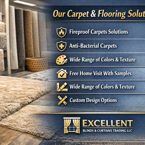 Carpet & tiles flooring in dubai
