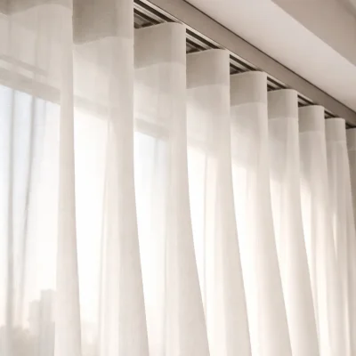 White Sheer Curtains